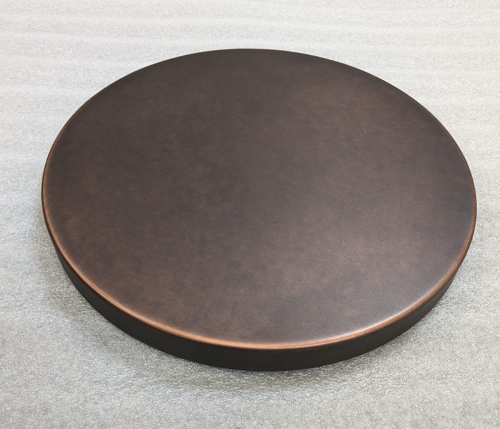 Round coffee table copper top - Designs 05 antique copper round table top for a coffee table